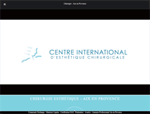Tablet Screenshot of centre-esthetique.com