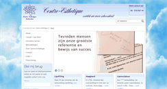 Desktop Screenshot of centre-esthetique.nl